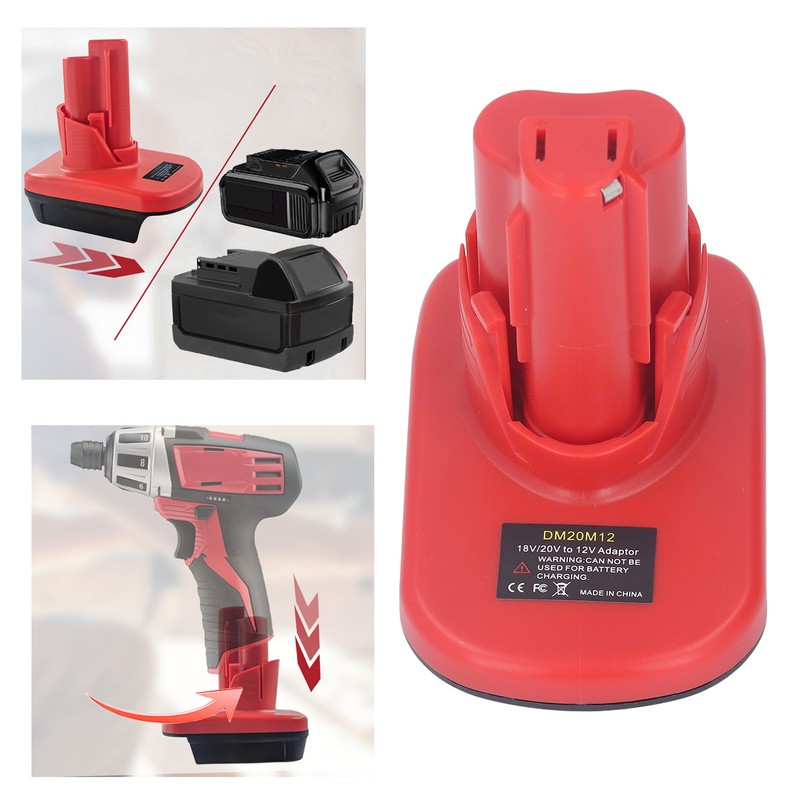 Lithium Battery Adapter Converter for 48‑11‑1820 48‑11‑1850 DCB180 to for