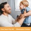 Mayfair NextStep2 Slow-Close Toilet Seat with Built-In Toddler Potty Training