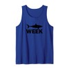 Week of Shark Funny Sharks T-Shirt Great Discovery Time Tank