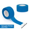 SEADESKY 12 Rollen Fingerpflaster Selbsthaftende Bandage 2,5cm x 4,5m Selbstklebender