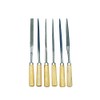 Rayher 2723800 File Set with Wooden Handle 17 cm 6