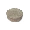 Gold Round Floor Cushion 40 High Resilience (Cover Only, Smoky