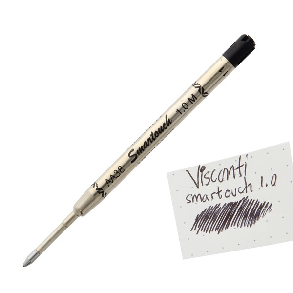Visconti Refills smartouch 1.0mm Black Medium Point Ballpoint Pen - V-A3802M