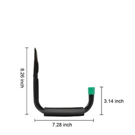 Daanxw Heavy Duty Garage Storage Hooks,Garden Storage Hooks, Universal Wall Mounted Hooks, Utility Hooks,Muti-Function Hooks, for Hanging Chair, Ladders, Hose, Tools etc (6PC Big Hook)