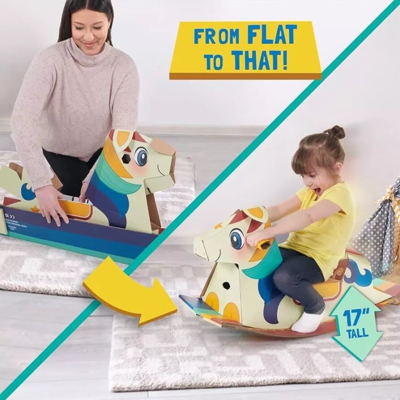 WowWee Pop2Play Rocking Horse for Toddlers – StrongFold Technology