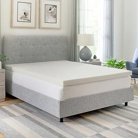 3-Inch AdaptiFoam Responsive Memory Foam Mattress Topper - California King for Supportive Comfort, Allergy-Free Sleep, and Temperature Regulation|Ideal for Home Offices & Guest Rooms|Perfect for Ba...