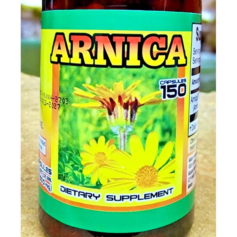 Plantimex Arnica Capsules Arnica ✅ 150 Capsulas Anti-inflammatory Support By