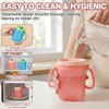 TUBAWD 2PCS Sippy Cup for, Drinking Cup, Cup with Straw,