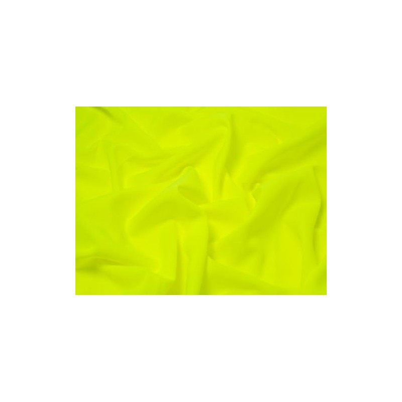 Minerva Polyester Suiting Fabric Fluorescent Yellow - per metre