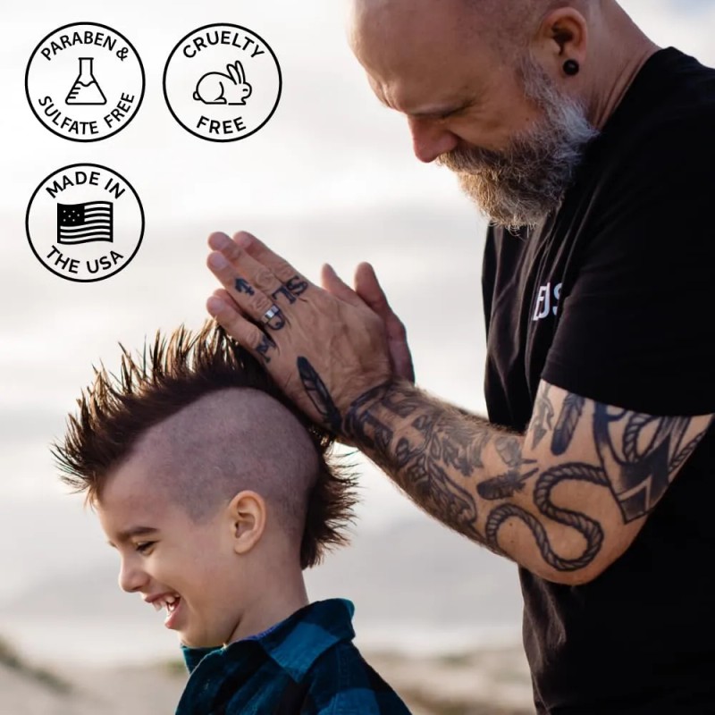 Pomada De Arcilla Zeus Para Hombres, Acabado Mate, Soluble E