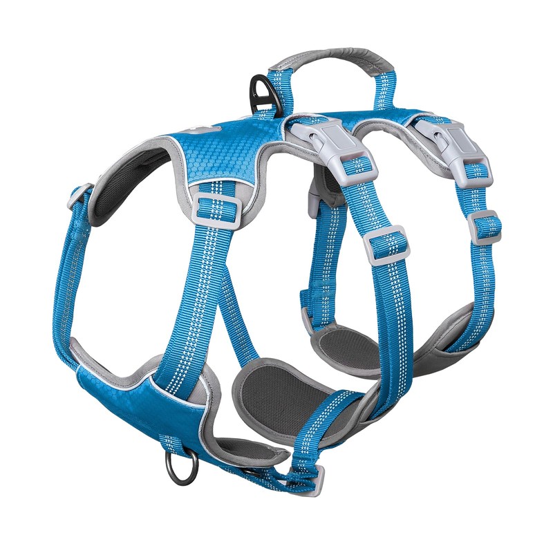 Huntboo Escape Proof Dog Harness, Escape Artist Harness, Reflective Harness