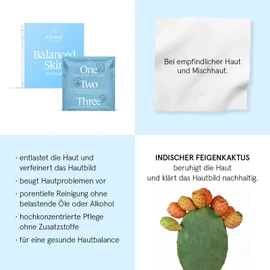 Filabé of Switzerland - Balanced Skin - Facial Care to Prevent Skin Problems and Refine Pores - Pack of 28 Applications - Vegan, 100% Natural Ingredients - Swiss Made