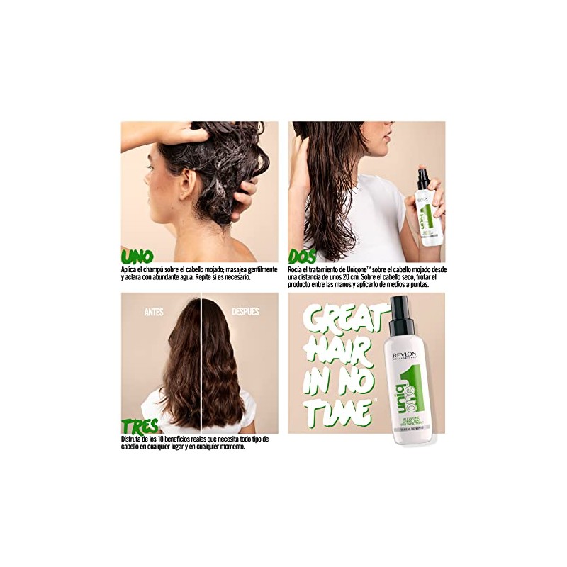 REVLON PROFESSIONAL UNIQONE Green tea hair treatment 150ml