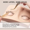 Embagol Double-layer Replacement Eyelids Replaced Eyelids for Lash Extension Practice