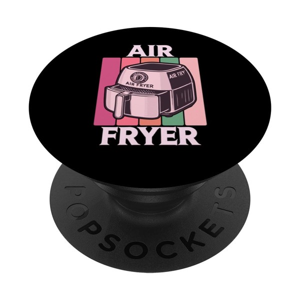 Heißluftfritteuse Master Cook Food Lover Foodie Retro Chicken Wings PopSockets