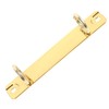 Operitacx Binder Spine Insert Portable Folder O Shaped Metal Binder