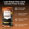 Better Alt Pure Himalayan Shilajit Caramel Honey Sticks with Organic