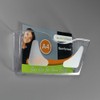 DIN A4 Wall Brochure Holder / Document Holder in Landscape