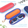 Hawflu Swim Goggle Case For Swimming Goggles, Portable EVA Carrying
