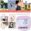 Simple Pedometer with LCD Display, 3D Walking Pedometer Pedometer Running
