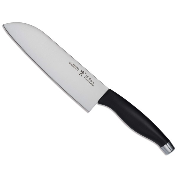 Henckels 16717-441 HI Style Small Knife, Black, 5.5 inches (140 mm), Made in Japan, Small Santoku Knife, Stainless Steel, Made in Seki City, Gifu Prefecture, Authorized Japanese Retail Product