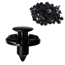 ANTS PART 100PCS Nylon Fender Push Type Retainer Clips & Bumper Fastener Rivet for Nissan & Infiniti 01553-09321