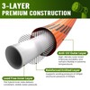 REFDAQ Garden Hose 50 ft, Water Hose Heavy Duty, Flexible