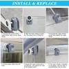 Showe rPart Single Shower Door Rollers/Wheels/Runners L001, Wheel Diameter 23mm,