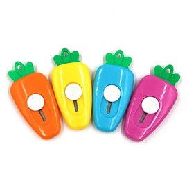 Pocket Box Cutter Mini Retractable Utility Knife Cutter Letter Opener, Random Color (Carrot)