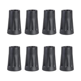 EDOBLUE 8 PCS Trekking Pole Head Trekking Pole Head Replacement Protector, Trekking Pole Head Replacement Protector, Trekking Pole Head Anti-Wear (12mm Hole Diameter)