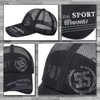 LEX STANDARD CH011 Men's Cap, Mesh, Stylish, Logo, Sports, Outdoor