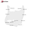 Phrilam 10-Hole Jazz Bass Pickguard for Fender 4 String Bass,