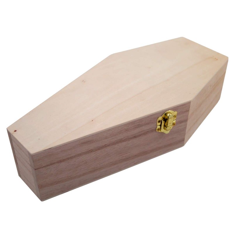 PrimoLiving petbye Wooden Small Animal Coffin Natural - Size M