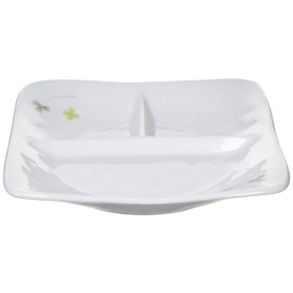 Mino Ware Square Lunch Plate Clover 131470