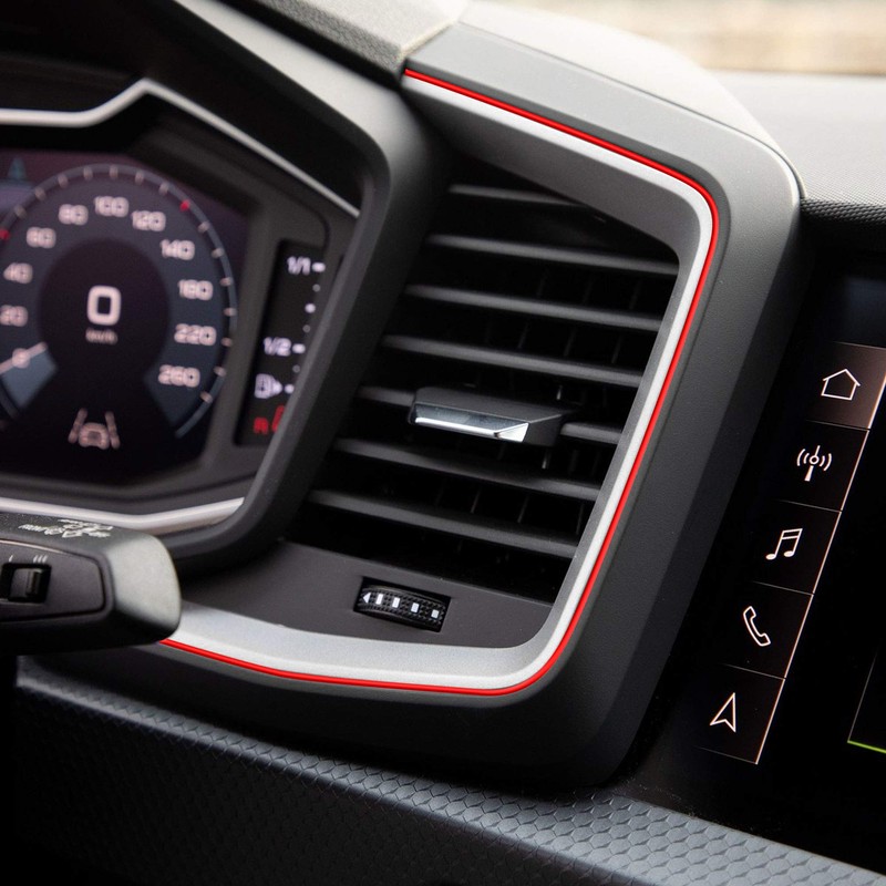 4R Quattroerre.it 19950 Trim Stripes Interlocking Profile for Car Interior,