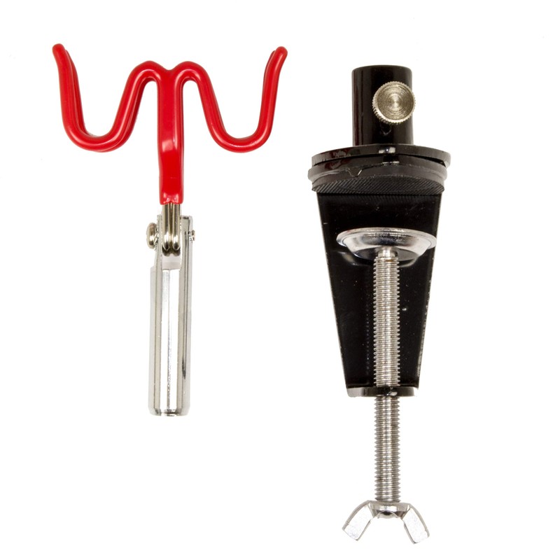 2-way airbrush holder A37 / BD-17 with table clamp