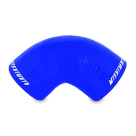 Mishimoto Fits 2.5 Inch Blue 90 Degree Coupler