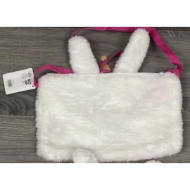Almar Furry Glitter Crown Princess Bunny Rabbit Purse Cross Body Easter Child Novelty