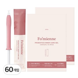Formienne Probiotics Inner Care Gel 1.8g 30 packs, 54g, 2 units / 포미엔느 프로바이오틱스 이너 케어젤 1.8g 30개입, 54g, 2개