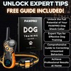 Dog Shock Collar with Remote, Unmatched 4-Mile Range, Night-Light Mode,