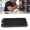 Water Cooling Radiator Frosted 18 Pipes Metal Heat Exchanger Radiator