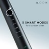 Moon Sonic - cepillo para polvo de dientes eléctrico para