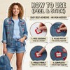 18PCS Cute Apple Self-Adhesive Embroidery Patch for Clothing Sewing Craft