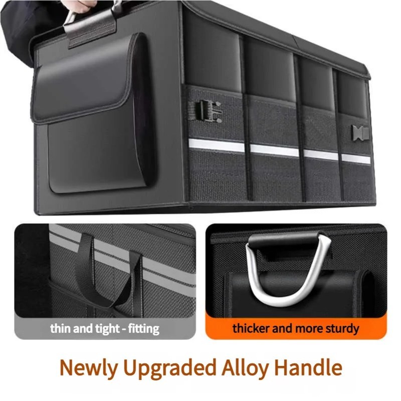 OrganiMax Car Trunk Organizer Collapsible Waterproof