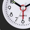 W OUTWIT Travel Analog Alarm Clock, 2.25 inch, Ultra Small