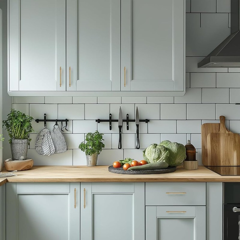 CABDM 3 inch (76mm) 2 Pack Brushed Brass Cabinet pulls