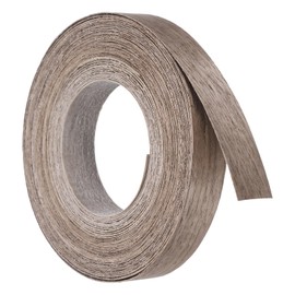 QUARKZMAN Wood Veneer Edging Tape, 1/2 Inch x 25 Ft Wood Veneer Strips for Cabinet Repair, Furniture Restoration, Walnut