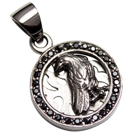 goodvibrations Good Vibration Yatao Crow Crow Silver Pendant, Silver