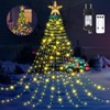 HELESIN Christmas Tree Fairy Lights Warm White