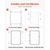 VEVOR Chain Link Fence Gate, 32 x 46 in, Adjustable